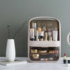 Plastic 2 Drawer Makeup Jewelry Case Cosmetic Storage Box Desktop Tidy Organiser