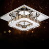 Modern LED Crystal Ceiling Light Minimalist Kitchen Living Room Entrance Lamp UK