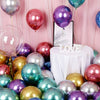 10pcs 12" Confetti Balloon Metallic Latex Balloons Helium Birthday Party Wedding
