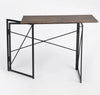 Brand New Foldable desk walnut color metal legs 100x50cm PPR £199