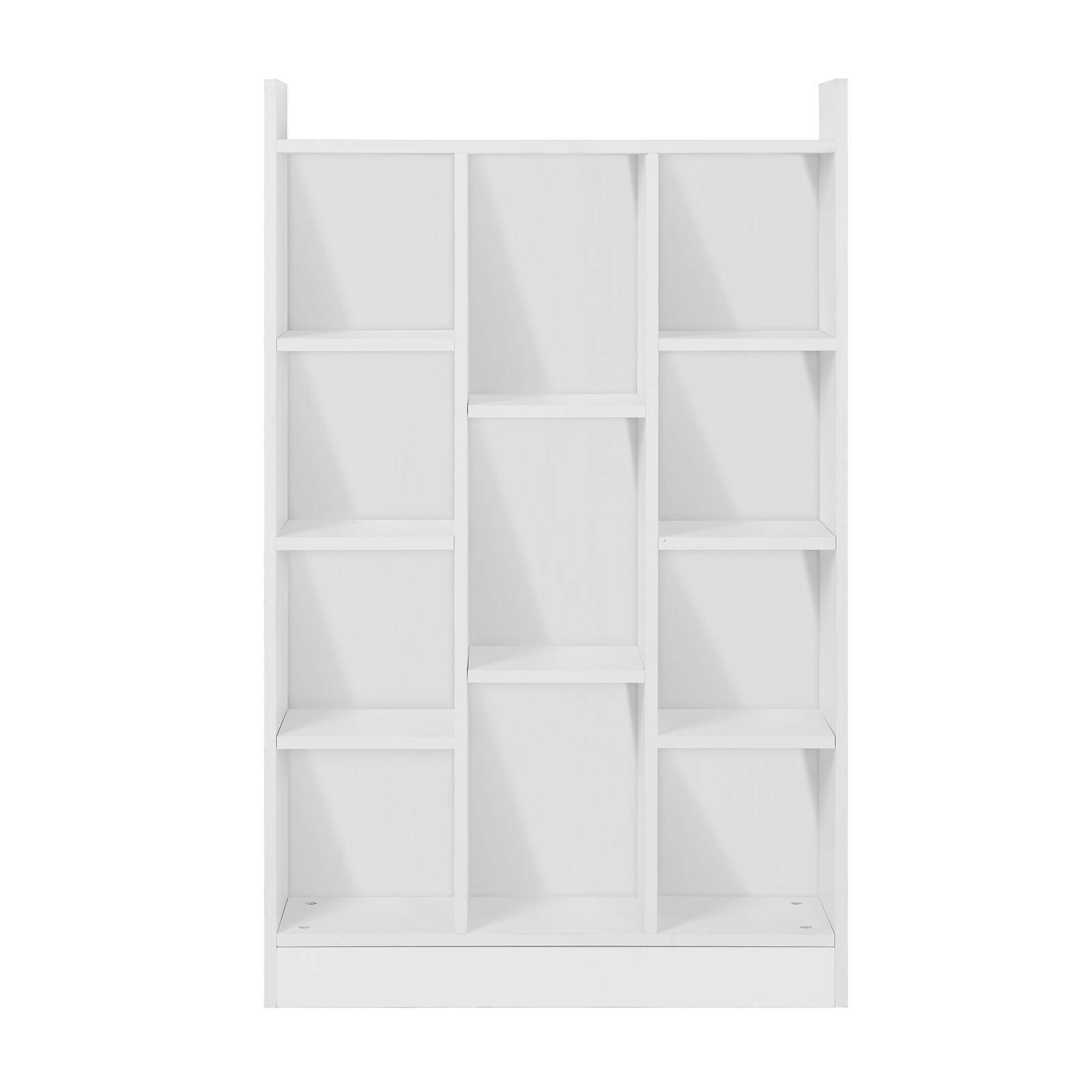 Shelving Book Shelf Unit 11 Cube Storage Bookcase Display Cabinet Wood Furniture