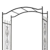 Metal Outdoor Garden Arch Heavy Duty Rose Climbing Plants Archway Party Wedding