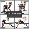 Heavy Duty Adjustable Fitness Weight Bench Flat/Incline/Decline Gym/Dumbbell UK