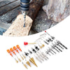 35Pcs/Set Wood Drill Bits Set Countersink Hinge Cork Drill Chamfering Tool Kit