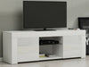 Modern TV Unit Cabinet Stand Sideboard Matt body and High Gloss Doors LED Lights