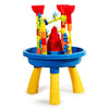 2-in-1 Sand and Water Activity Table Toy Set Children Kids Indoor Outdoor Play