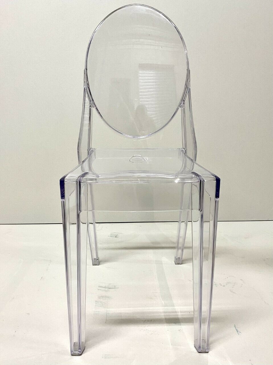 Transparent plastic deals dining chairs