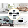4PCS Adjustable Cabinet Legs Stainless Steel Kitchen Feet Rounds Stand Holders