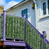 3M (24Pcs) Artificial Faux Ivy Leaf Hedge Garden Fence Privacy Screen Wall Cover