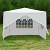 Heavy Duty Garden Marquee Outdoor Tent Strong Waterproof Shading Gazebo White