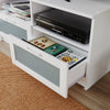 Modern 106cm TV Unit Cabinet Stand Media Lowboard Sideboard Livingroom Furniture