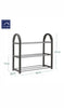 SHOE RACK Stand Storage Organiser Lightweight Compact SPACE SAVE Shelf Grey