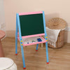 2IN1 Dual Sides Drawing Easel Chalk Blackboard Magnetic Whiteboard Portable Gift