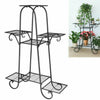 Large 42 inch Tall Corner Metal Plant Stand In/Outdoor Garden Flower Pots Stand