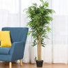 150CM Artificial Tree Realistic Fake Bamboo Plant In/Outdoor Decoration W/ Base