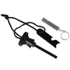 6-in-1 Magnesium Fire Strater Steel Flint Camping Survival Stick Lighter Stick