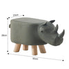 Large luxury animal footstool Ottoman cushion stool rest cushion seat sofa chair