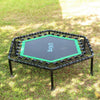 42" Fitness Trampoline Sport Jumper Rebounder Elastic Rope Gym Exercise Training