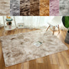 Hairy Balcony Tie Dyed Carpet Fluffy Floor s Mat Cover Soft Bedroom Roo
