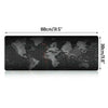 Durable Non-slip World Map Large Laptop Computer Mouse Pad Gaming Table Desk Mat