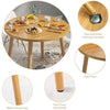 Round Solid Wooden Coffee Tables Dining Table Modern Home Furniture Desk