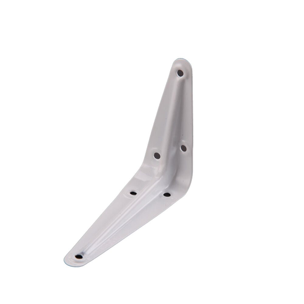 Pack 24 SHELF BRACKETS WHITE CHOICE OF SIZES LONDON PATTERN METAL, FOR SHELVING