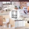 Bathroom Storage Cabinet Narrow Sofa Side Table End Table W/ Toilet Paper Holder