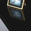 High Gloss Bedside Table Chest of 2 Drawers Nightstand Cabinet LED Light Black