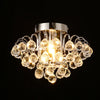 Ceiling Lamp Crystal Droplet Chandelier Lampshade 30cm Modern Pendant Light UK