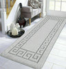 Non Slip Grey Area Rugs Long Hallway Runner Carpet Washable Kitchen Floor Mats