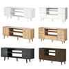 TV Stand Cabinet TV Tray with Shelves Storage Drawers / Doors Home Living Room