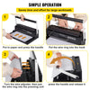 34 Holes Spiral Coil Calendar Binding Machine Comb Binder Punching Manual