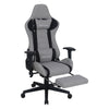 Ergonomic Gaming Chair Massage Office Computer Seat 2D Armrest Recliner Grey