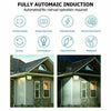 120LED Solar Powered PIR Motion Sensor Garden Wall Light Security Flood Outdoor~