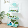 Stable Ladder Shelf 3 Tier Bookshelf Storage Rack Display Shelving Plant Stand