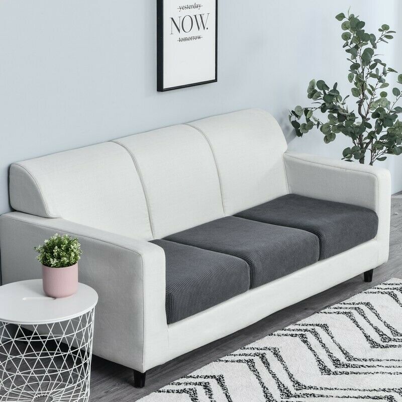 1-3 Seats Sofa Seat Cushion Covers Stretch Cushion Slipcovers Couch Protectors