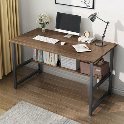 Computer Desk PC Table Writing Study Table Office Home Workstation Laptop Shelf