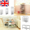 2/4/6/8/10 Tier Shoe Storage Rack Organiser Cabinet Shelf F/ 6/12/18/24/30 Pairs