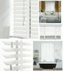 Faux Wood Window Venetian Blinds Blind With Tape 50mm Slats White Grey TRIMMABLE