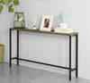 Slim Hallway Console Table Industrial Narrow Sofa End Side Unit Entryway Stand