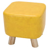 Small Square Footstool Ottoman Pouffe Dressing Living Room Padded Chair Seat