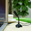 Desktop USB Microphone Stand Mini Studio Speech MIC for PC Laptop Netbook WW UK