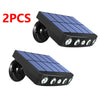 1/2 Solar Powered PIR Motion Sensor&Wall Lights Outdoor Garden Security Lamp UK