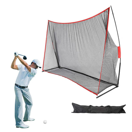 3x2x0.9m Portable Golf Net Practice Hitting Net Training Driving Indoor Outdoor