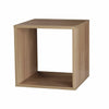 30x30x30cm Wooden Bedside Bookcase Shelving Display Storage Wood Shelves Cube