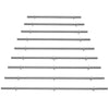 Stainless Steel Home Stair Handrail Hand Rail Safety Banister with Wall Bracket