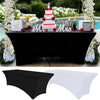 Rectangular Stretch Tablecloth Spandex Tight Table Cover Wedding Party Buffet