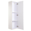 Wooden Bathroom Toiletries Cabinet Wall Hanging 3 Tier Shelf Storage Cupboard UK