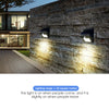 Solar Powered 20LED PIR Motion Sensor Wall Security Light Garden Outdoor Lamp UK