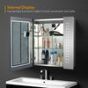 LED Bathroom Mirror Lights Illuminated with Demister Shaver Socket Touch Modern